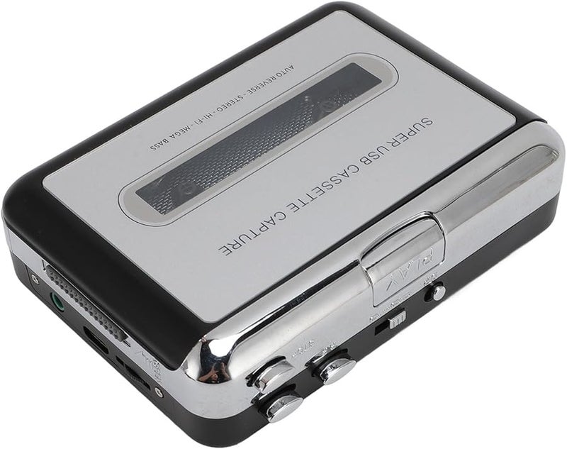 USB Cassette Player Recorder with Headphones Convert Tape to MP3 Digital Audio - Image 3